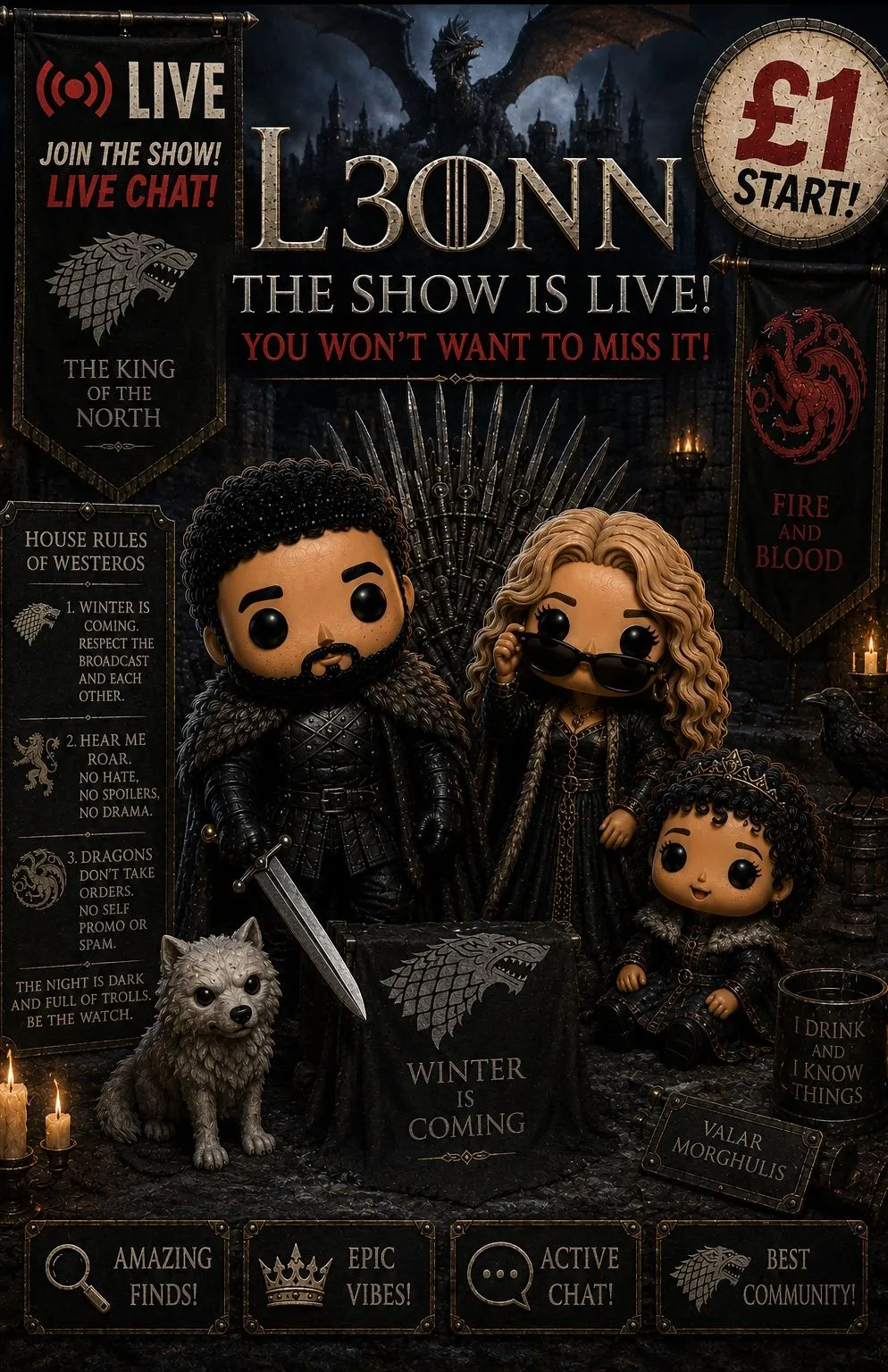 Thumbnail for live show