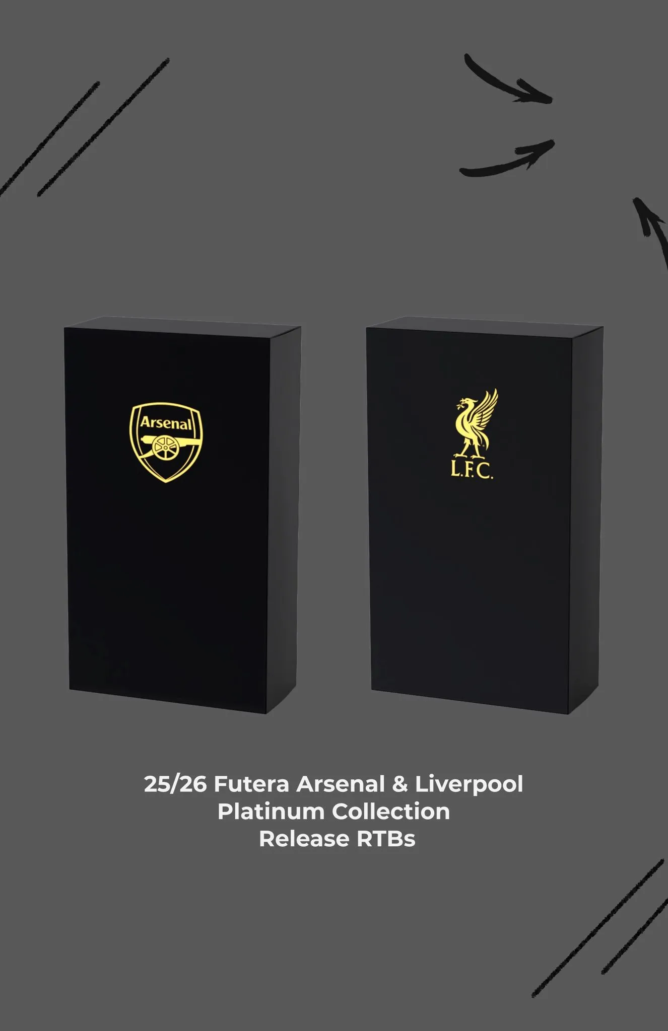 🇩🇪 🔥 25/26 FUTERA ARSENAL & LIVERPOOL PLATINUM RELEASE RTBs 🔥
