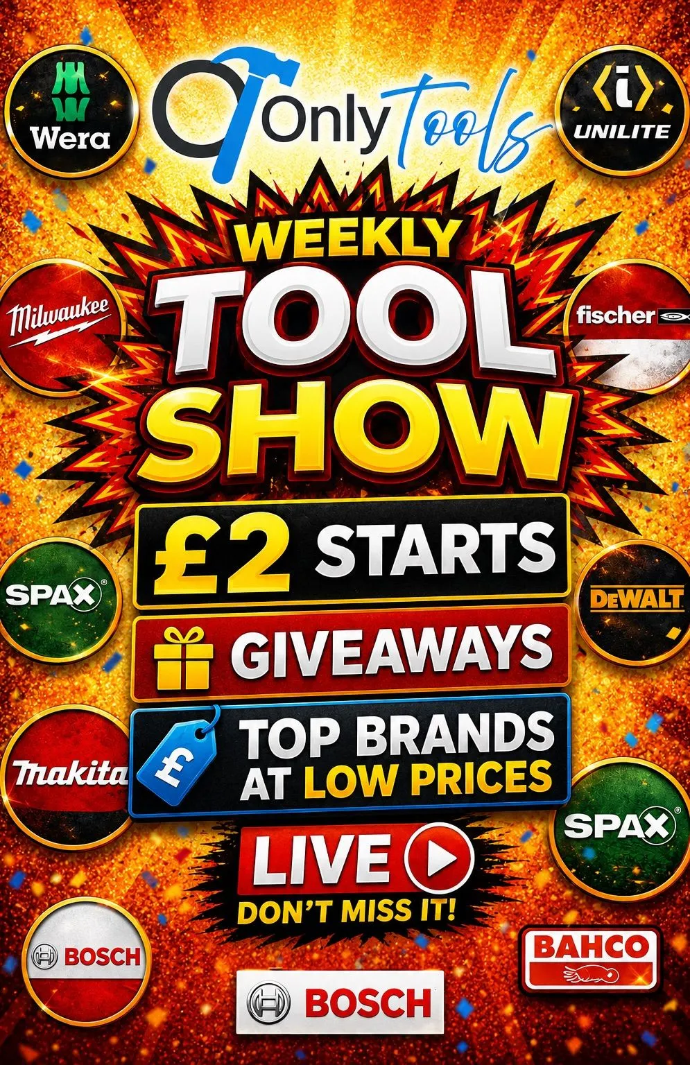 Thumbnail for live show