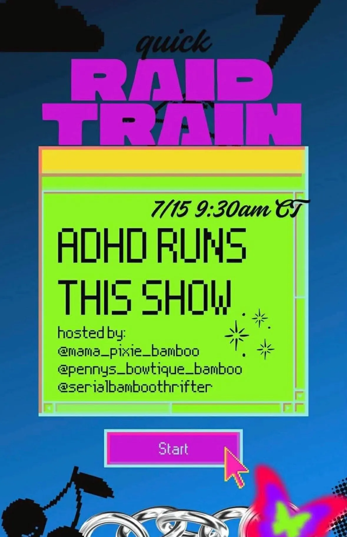 Thumbnail for live show