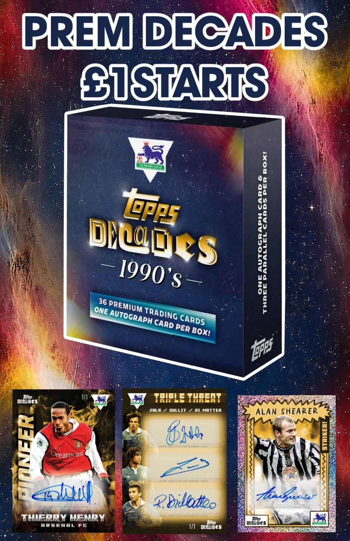 🇬🇧 BRAND NEW!! Prem Decades 1990’s