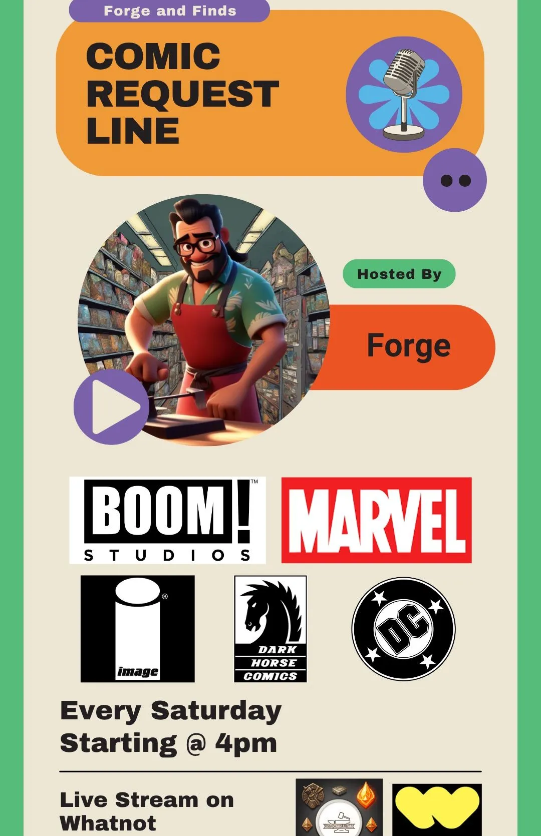 Thumbnail for live show
