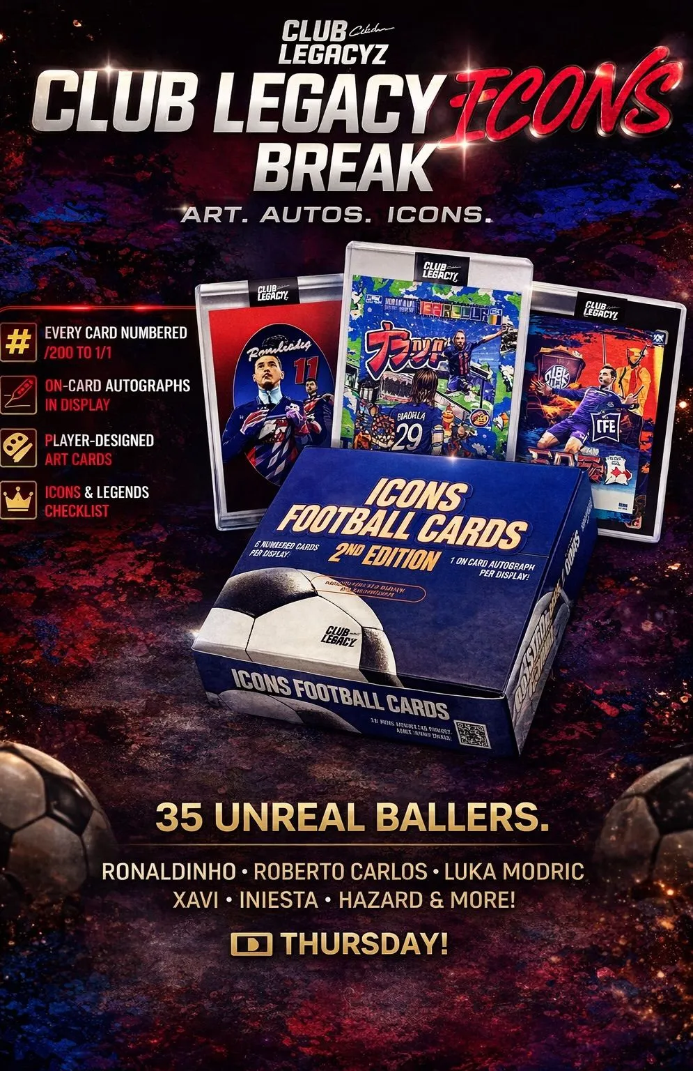 CLUB LEGACYZ ICONS 3 RELEASE DAY CELEBRATION 🎉⚜️💥BUYERS GIVVY!!🎁