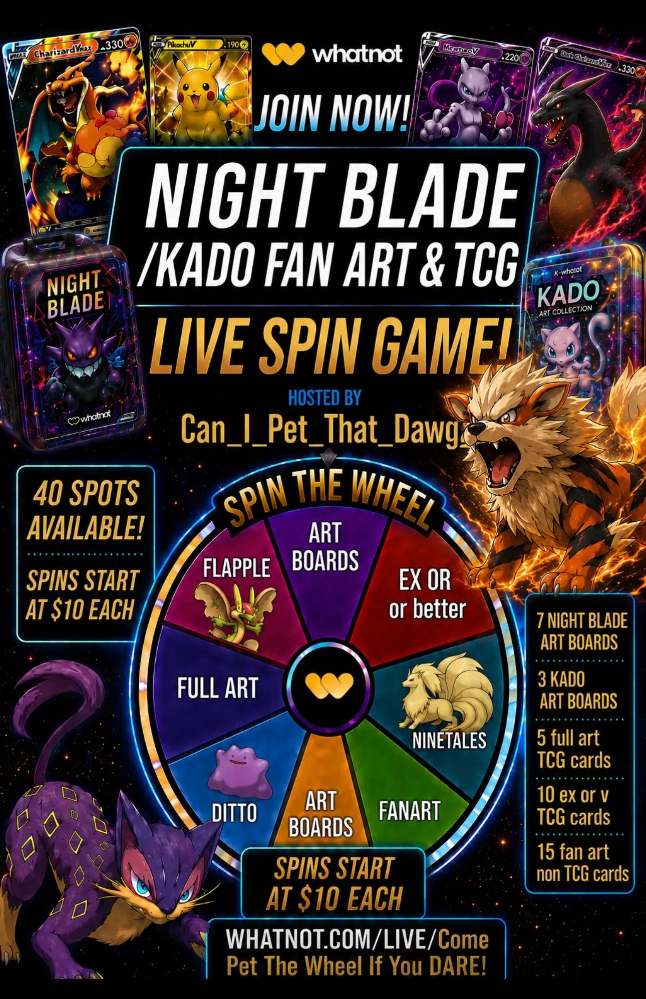 Thumbnail for live show
