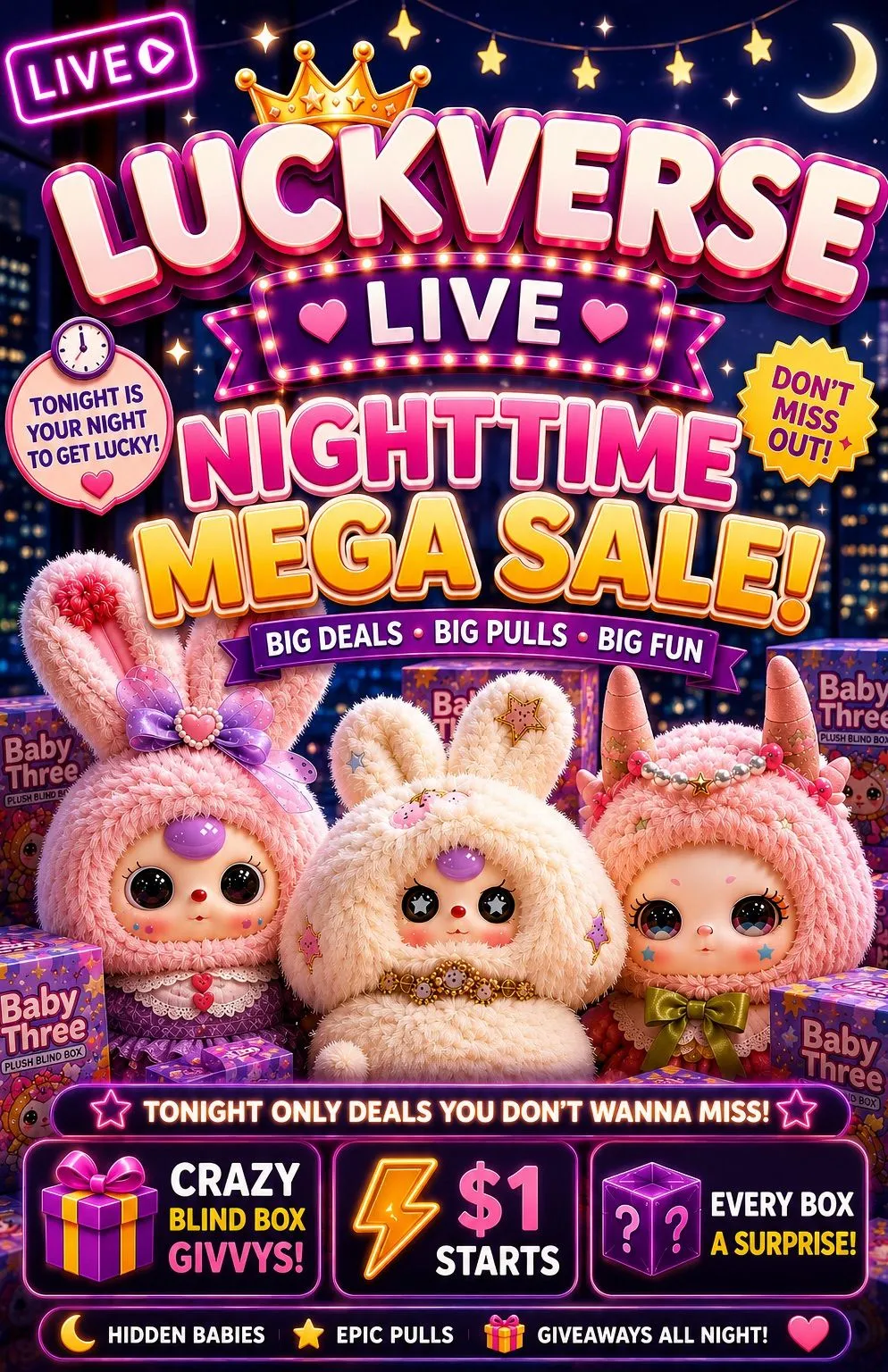 Thumbnail for live show