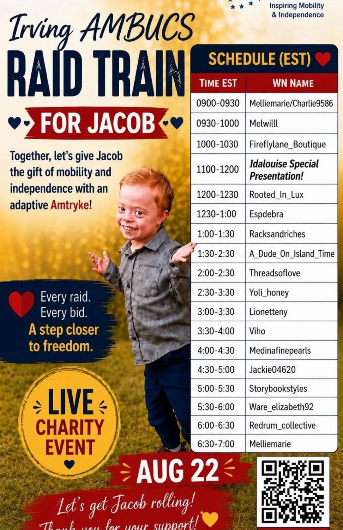 Thumbnail for live show