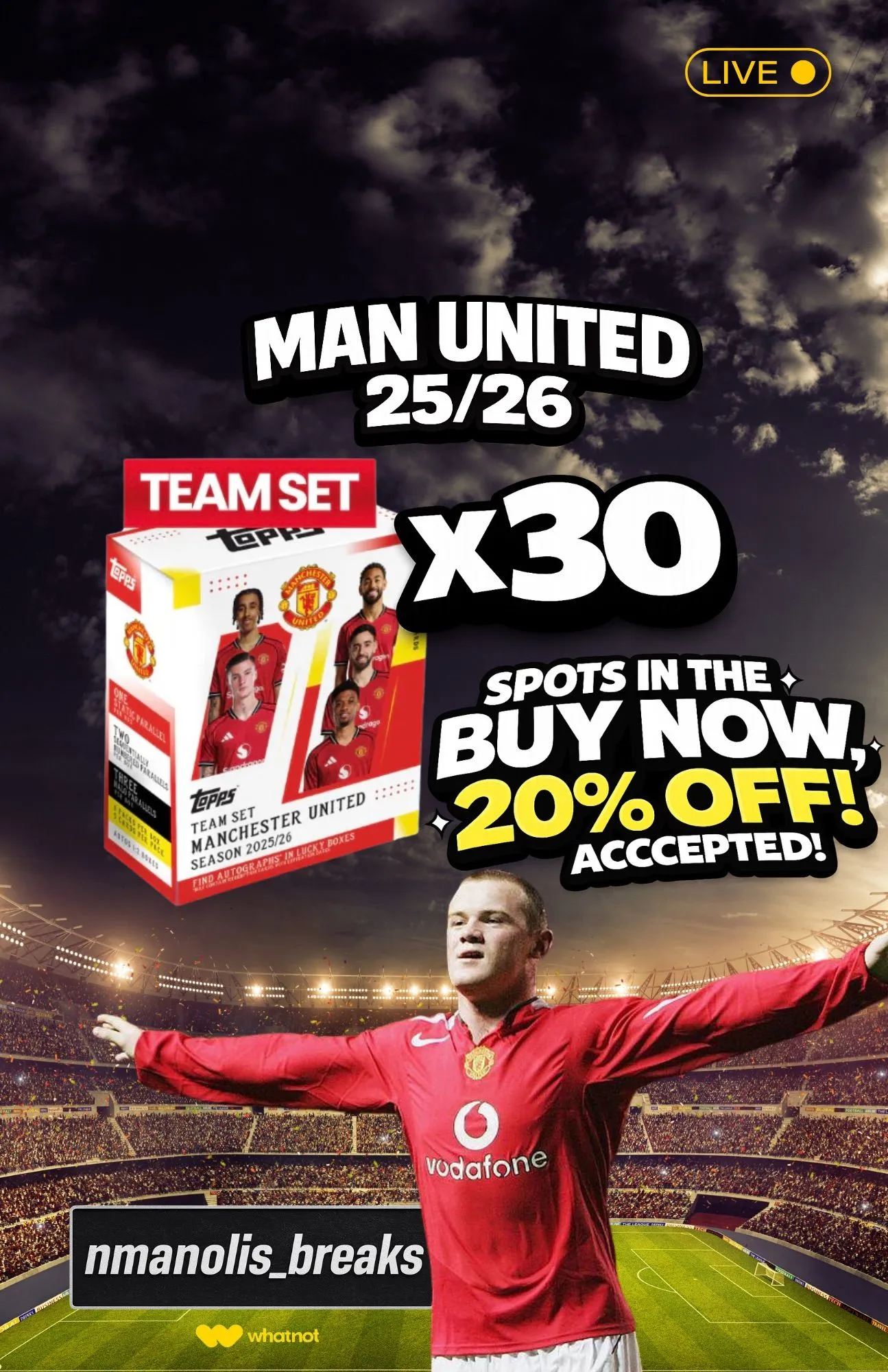 *SPOTS LIVE* 30 BOXES‼️UNITED 25/26🔥