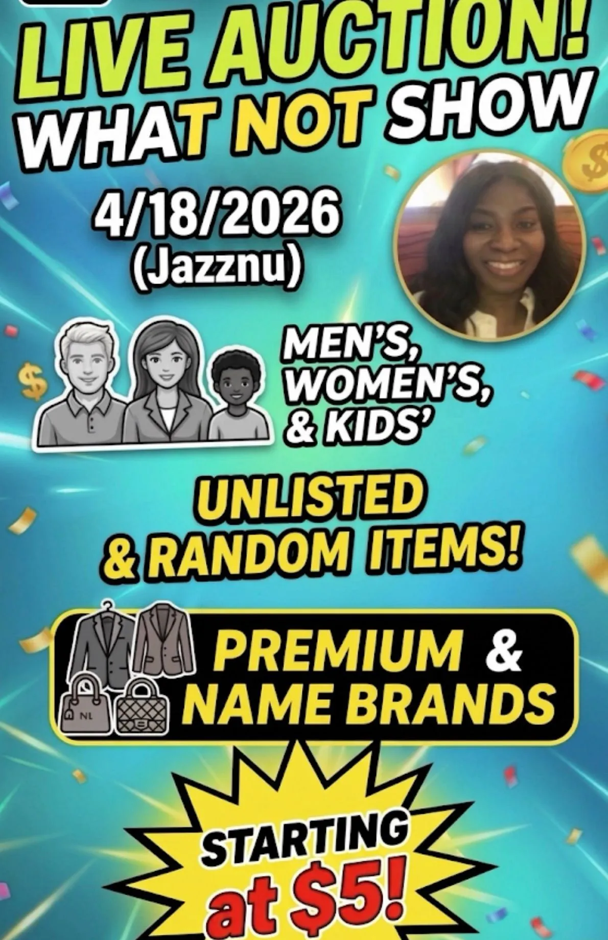 Thumbnail for live show