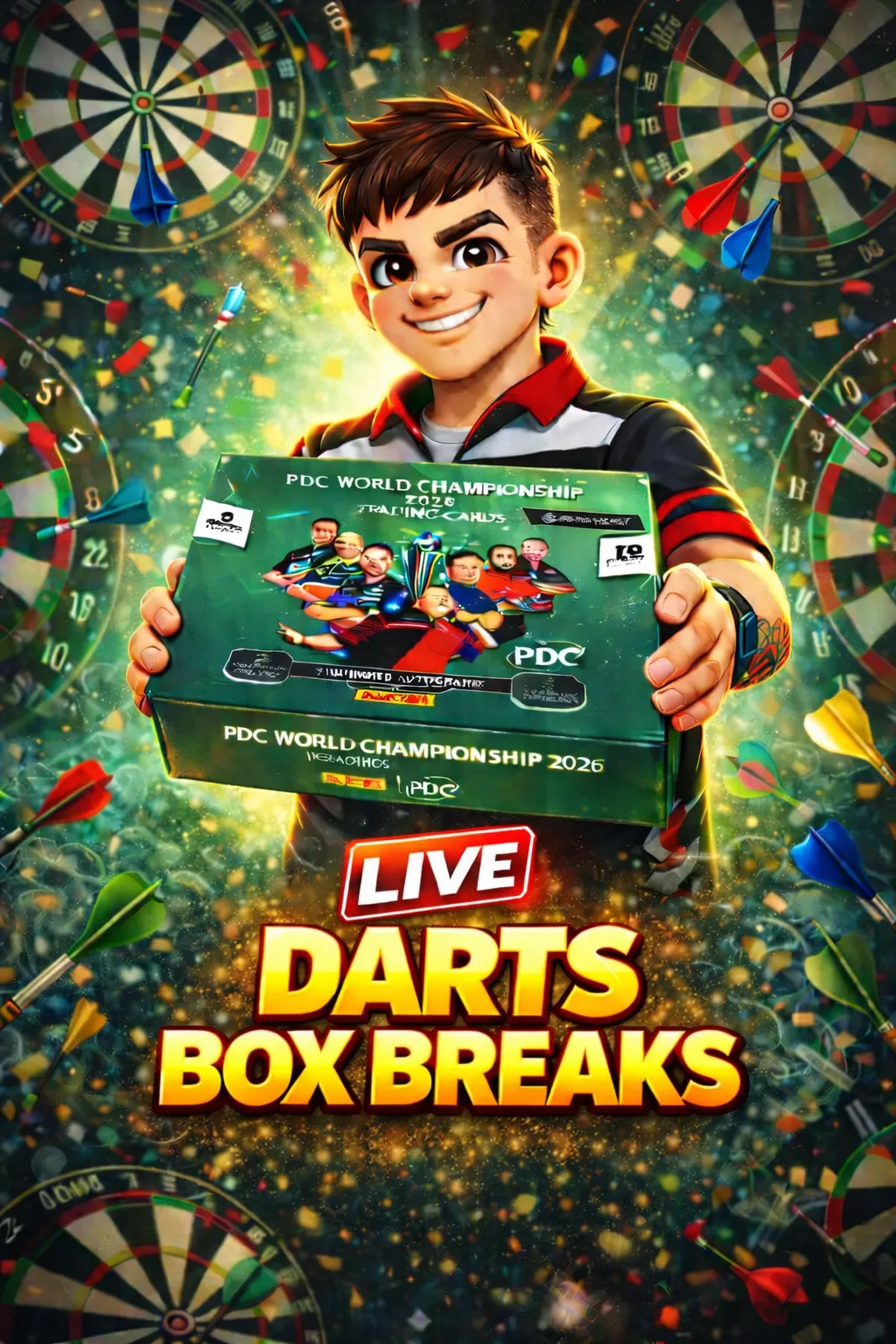 🎯 PDC PANINI DARTS 2026 PREMIUM BOX BREAK 🎯