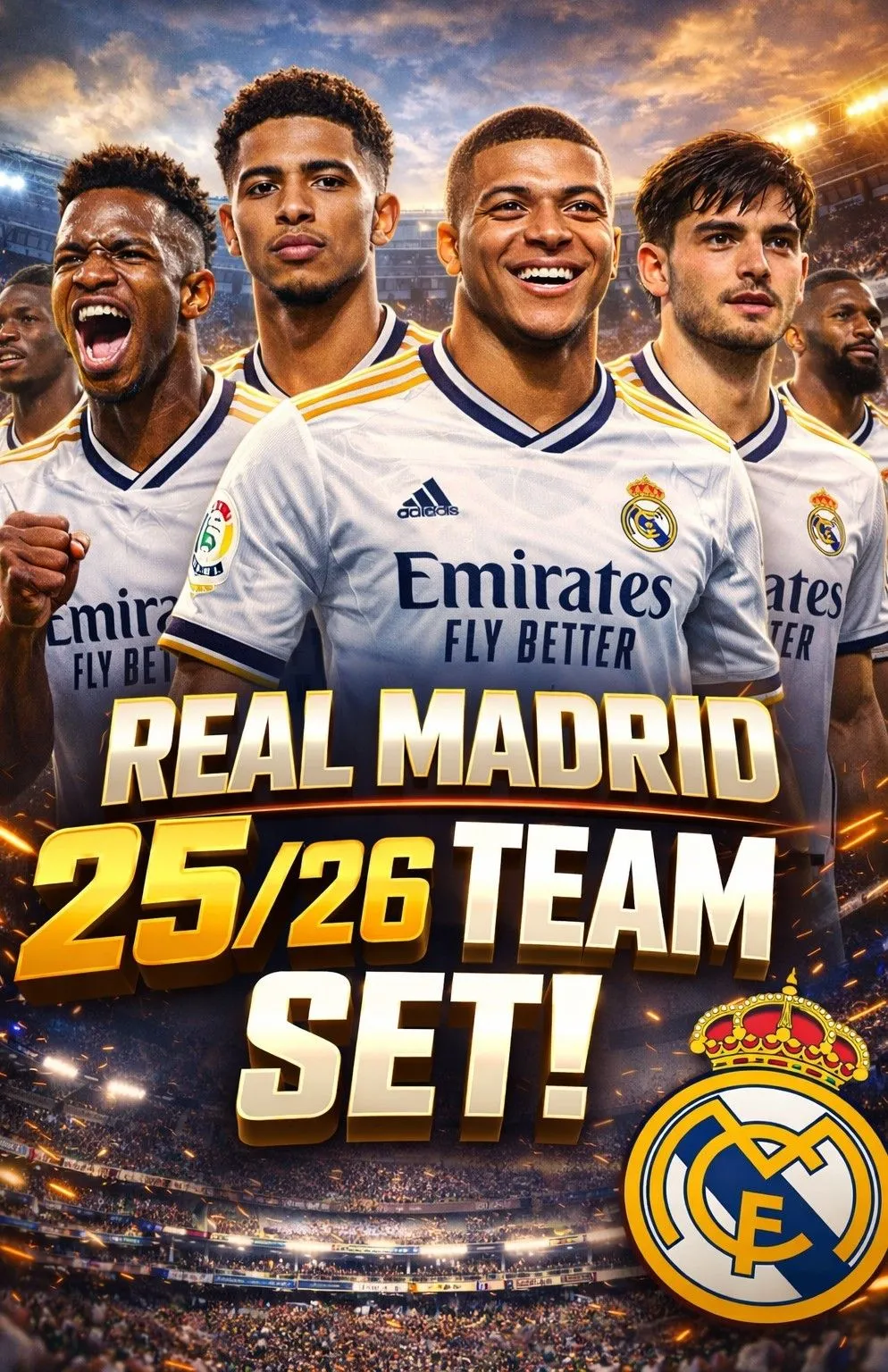 🇬🇧 Real Madrid Team sets Break