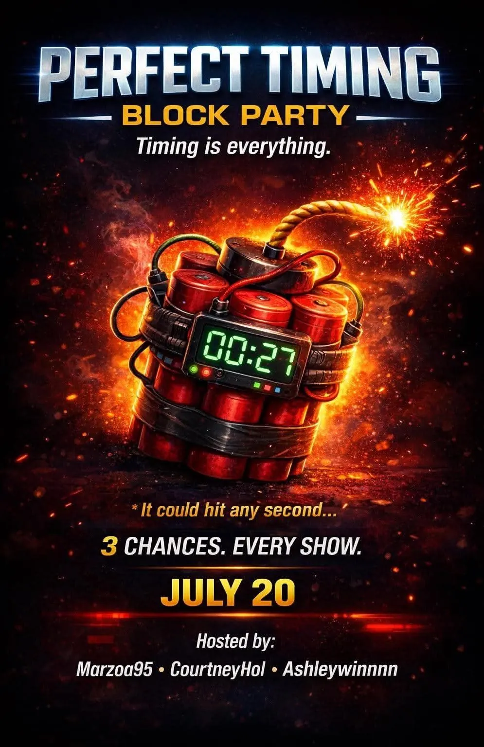 Thumbnail for live show