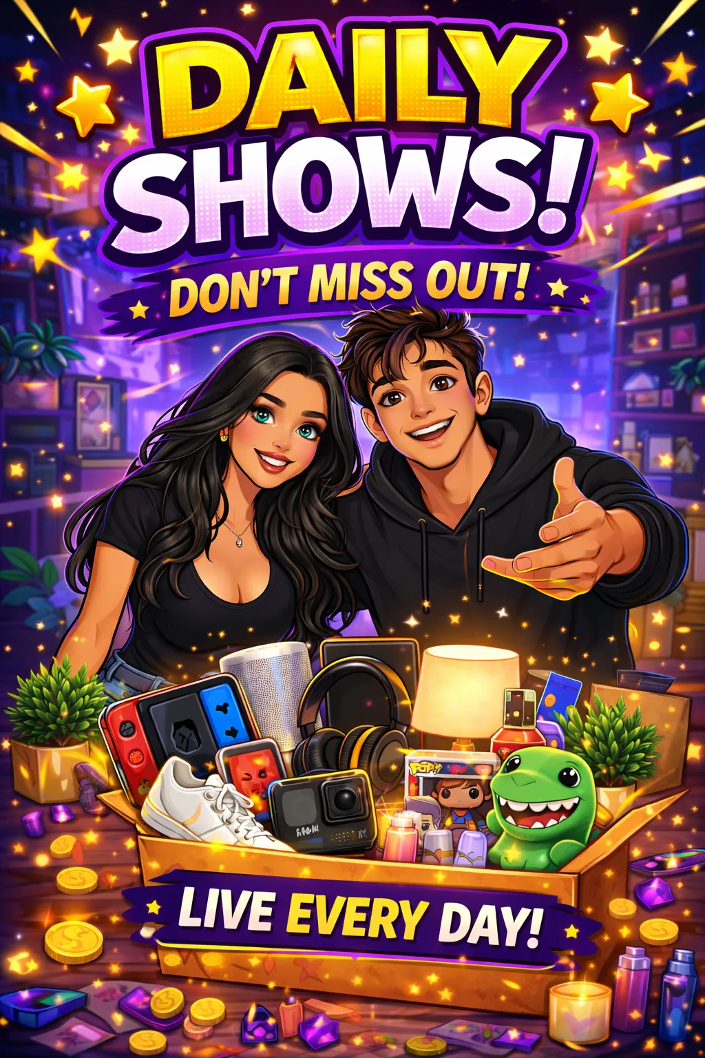 Thumbnail for live show
