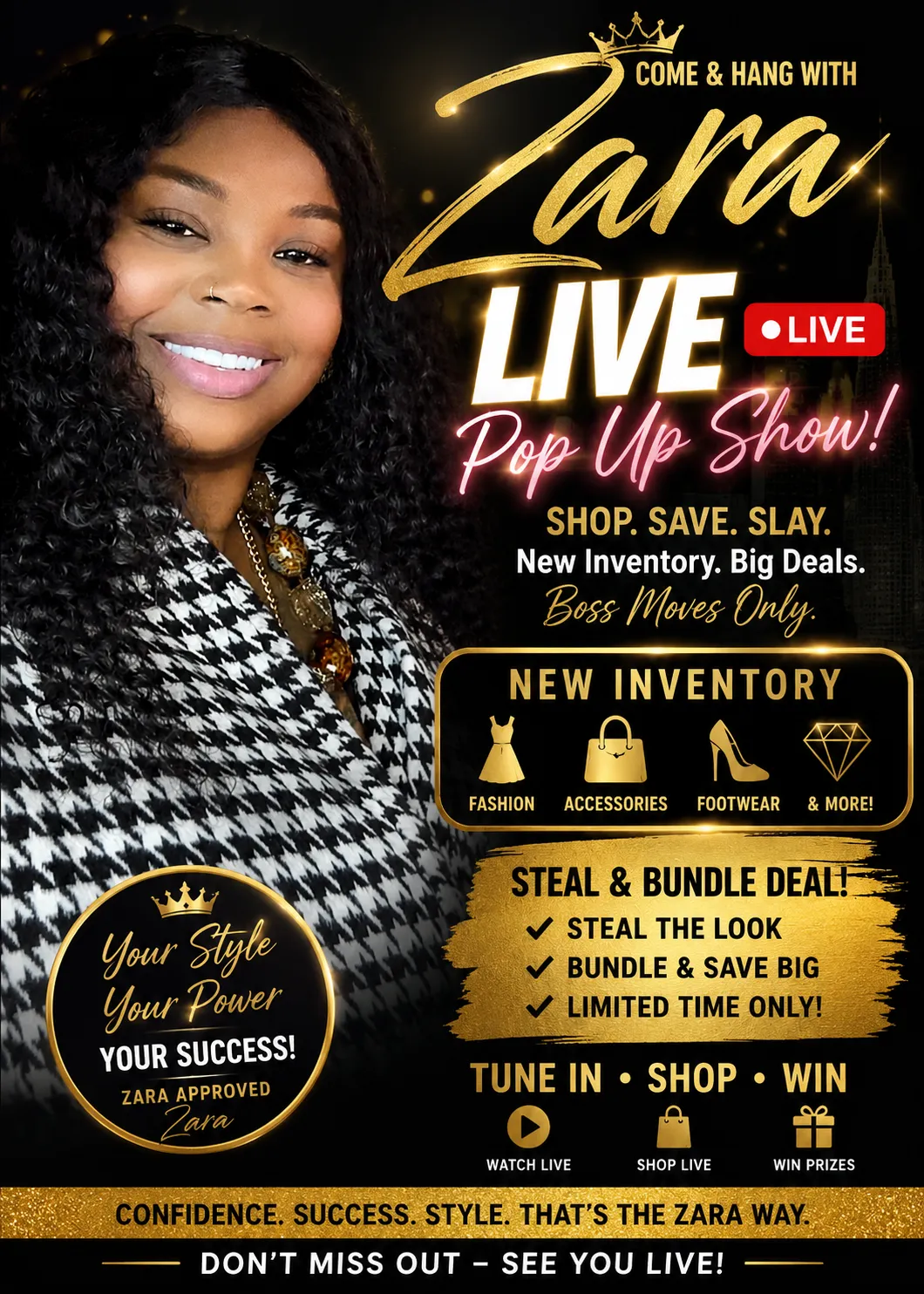 Thumbnail for live show