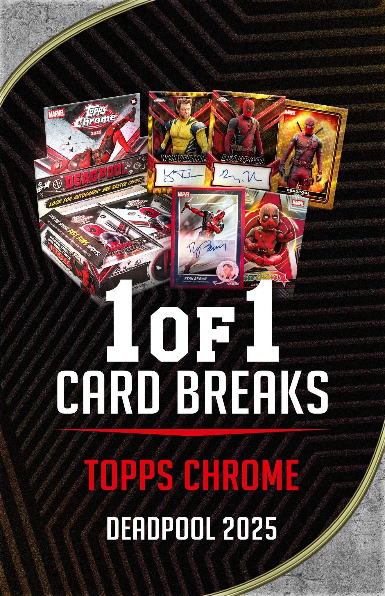 Topps Chrome Deadpool Hobby with Joe