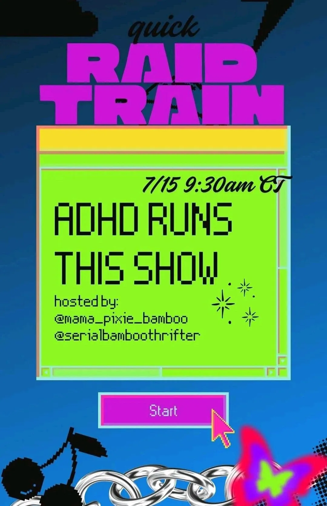 Thumbnail for live show