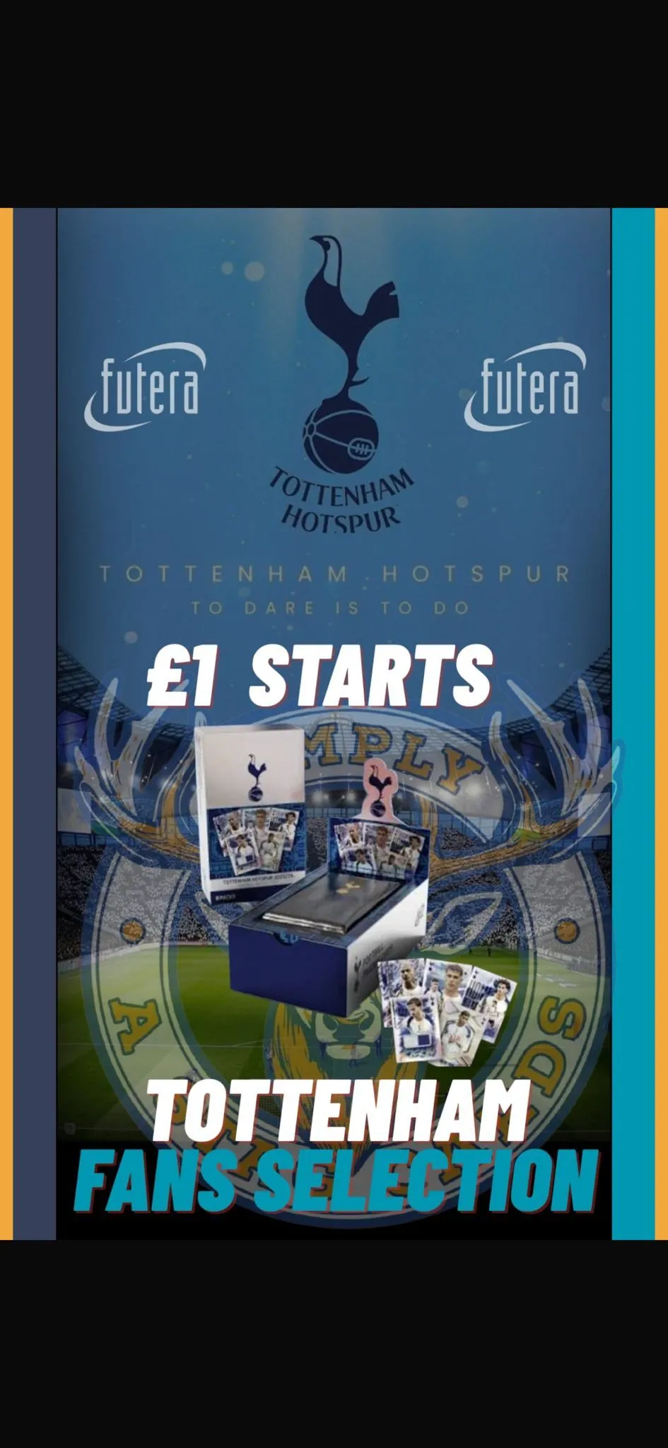 **BRAND NEW** TOTTENHAM FUTERA FAN SELECTION £1 STARTS!