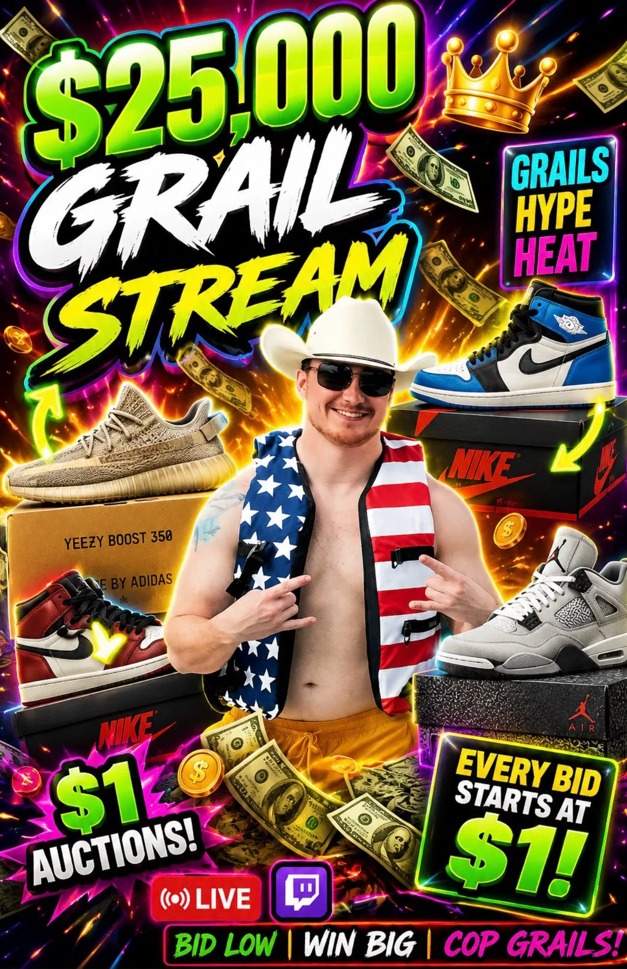 Thumbnail for live show