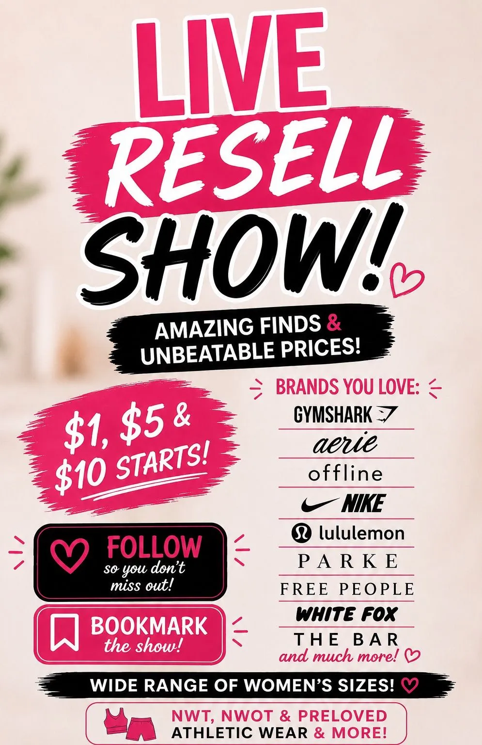 Thumbnail for live show