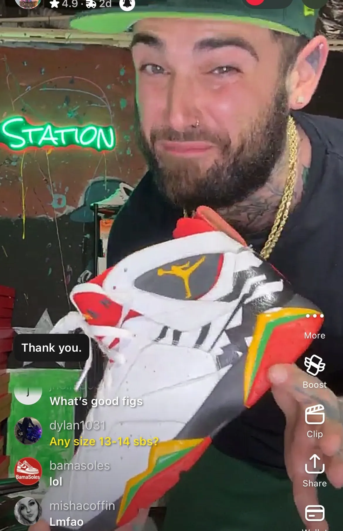 Thumbnail for live show