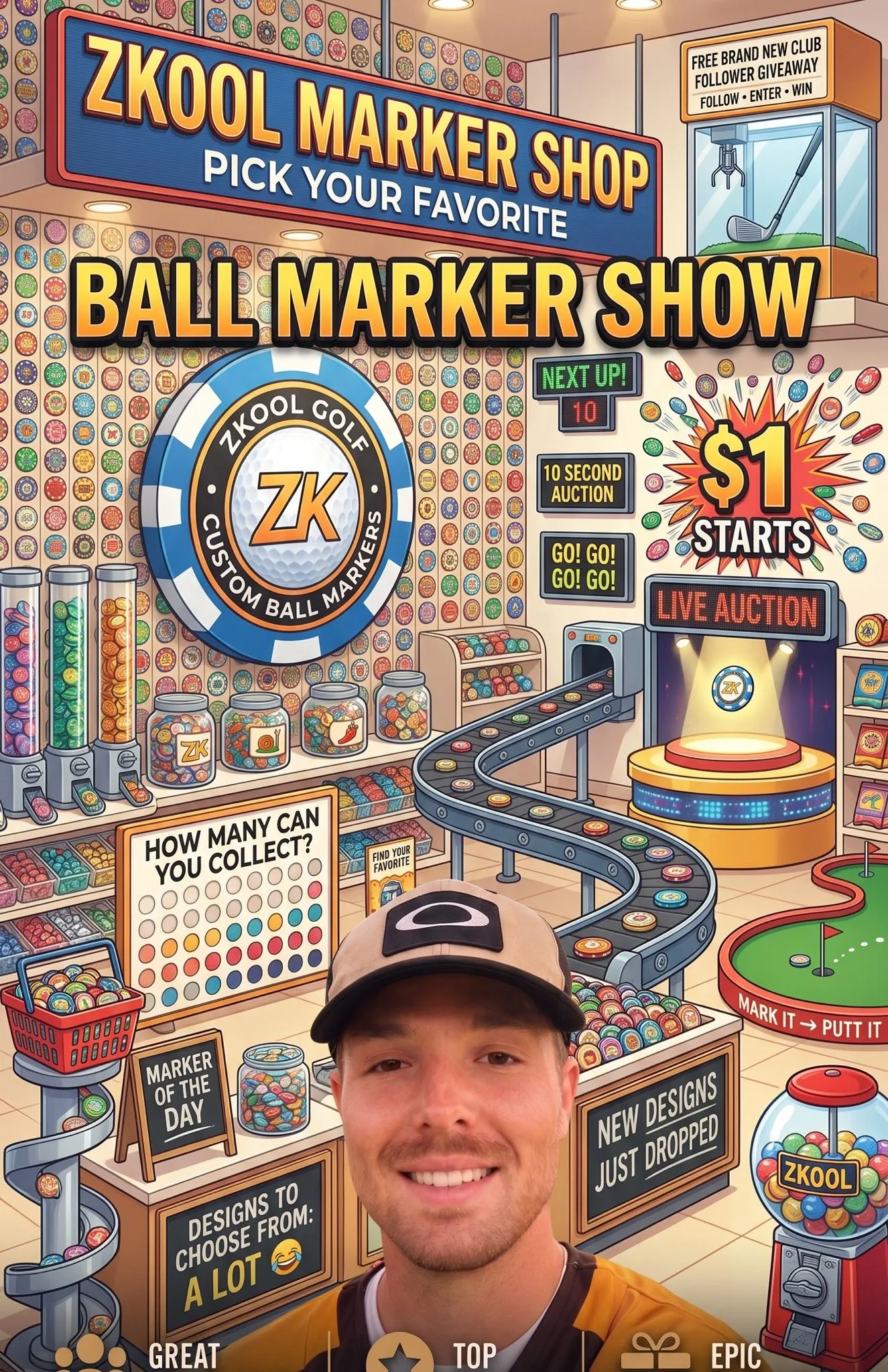 Thumbnail for live show