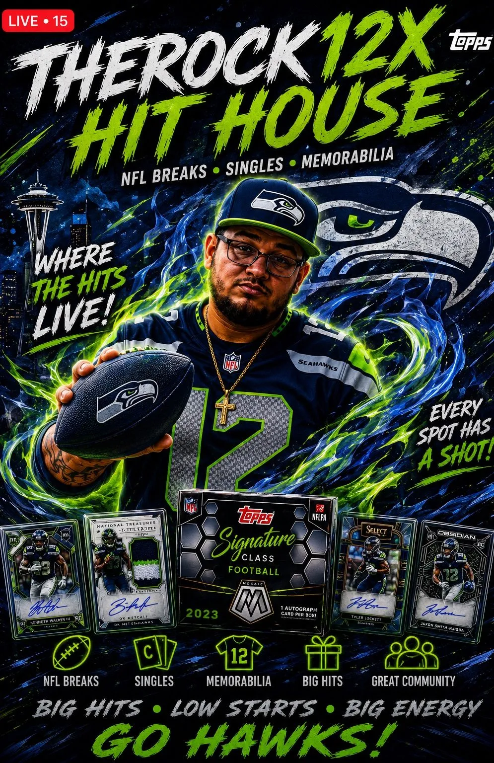 Thumbnail for live show