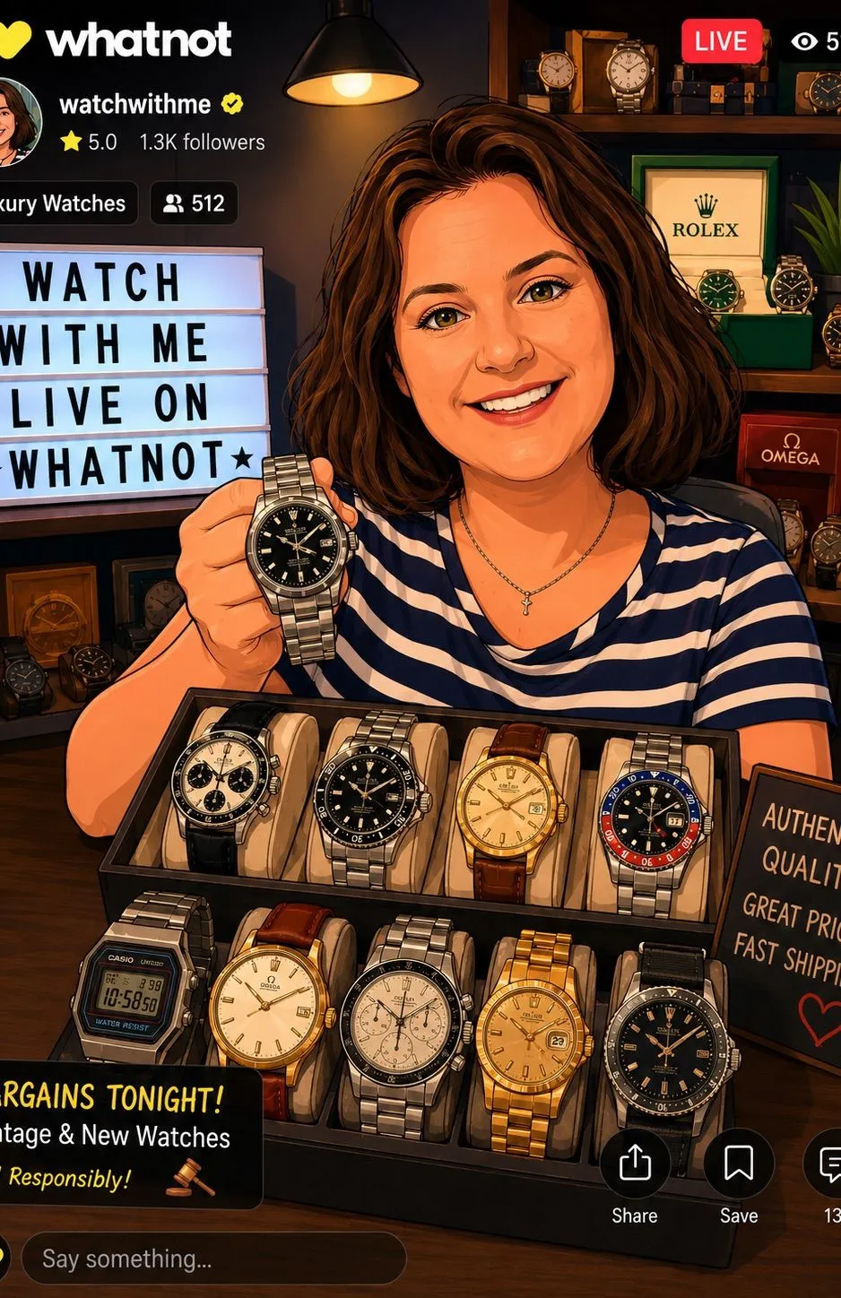 Thumbnail for live show