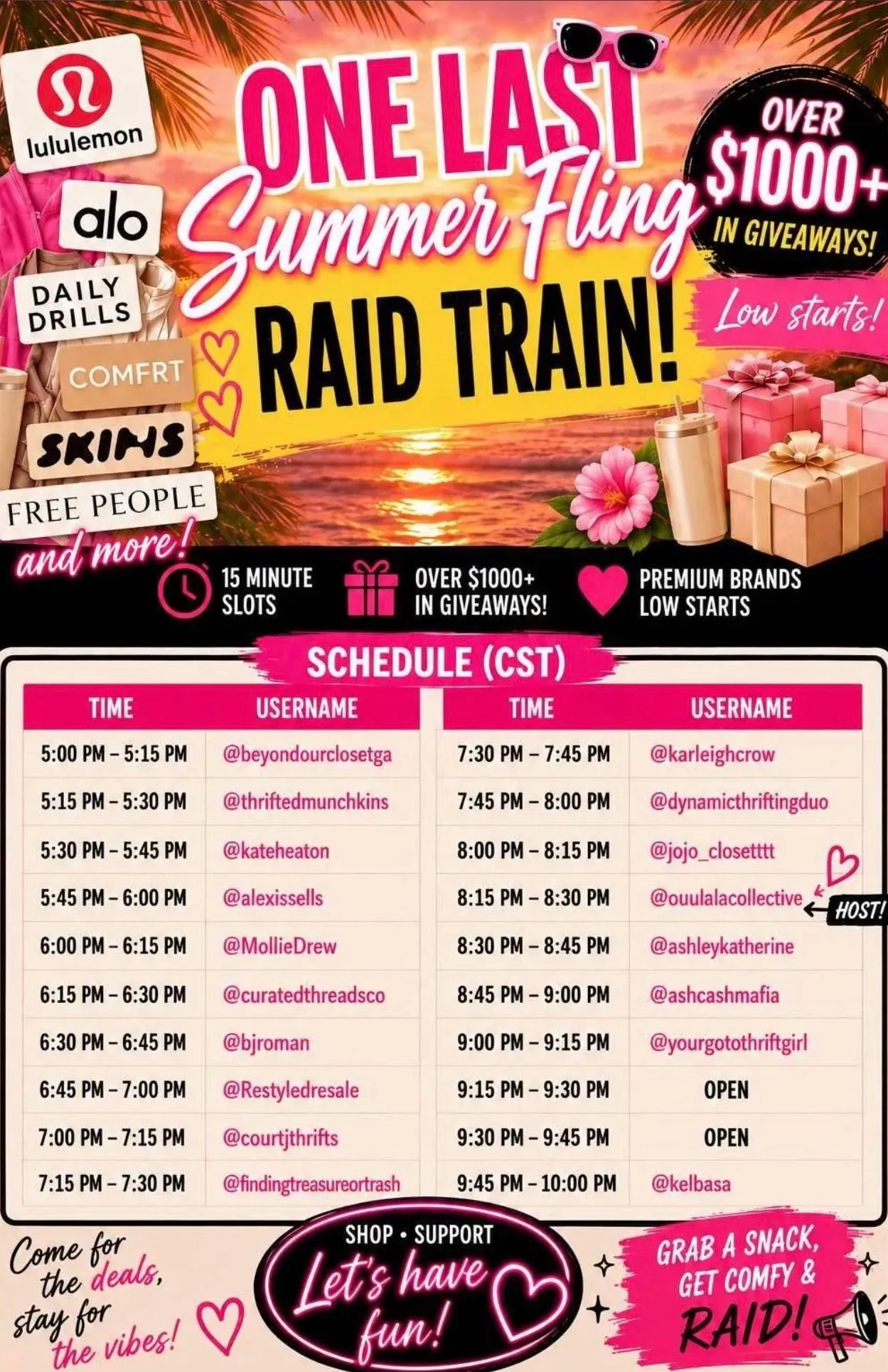 Thumbnail for live show