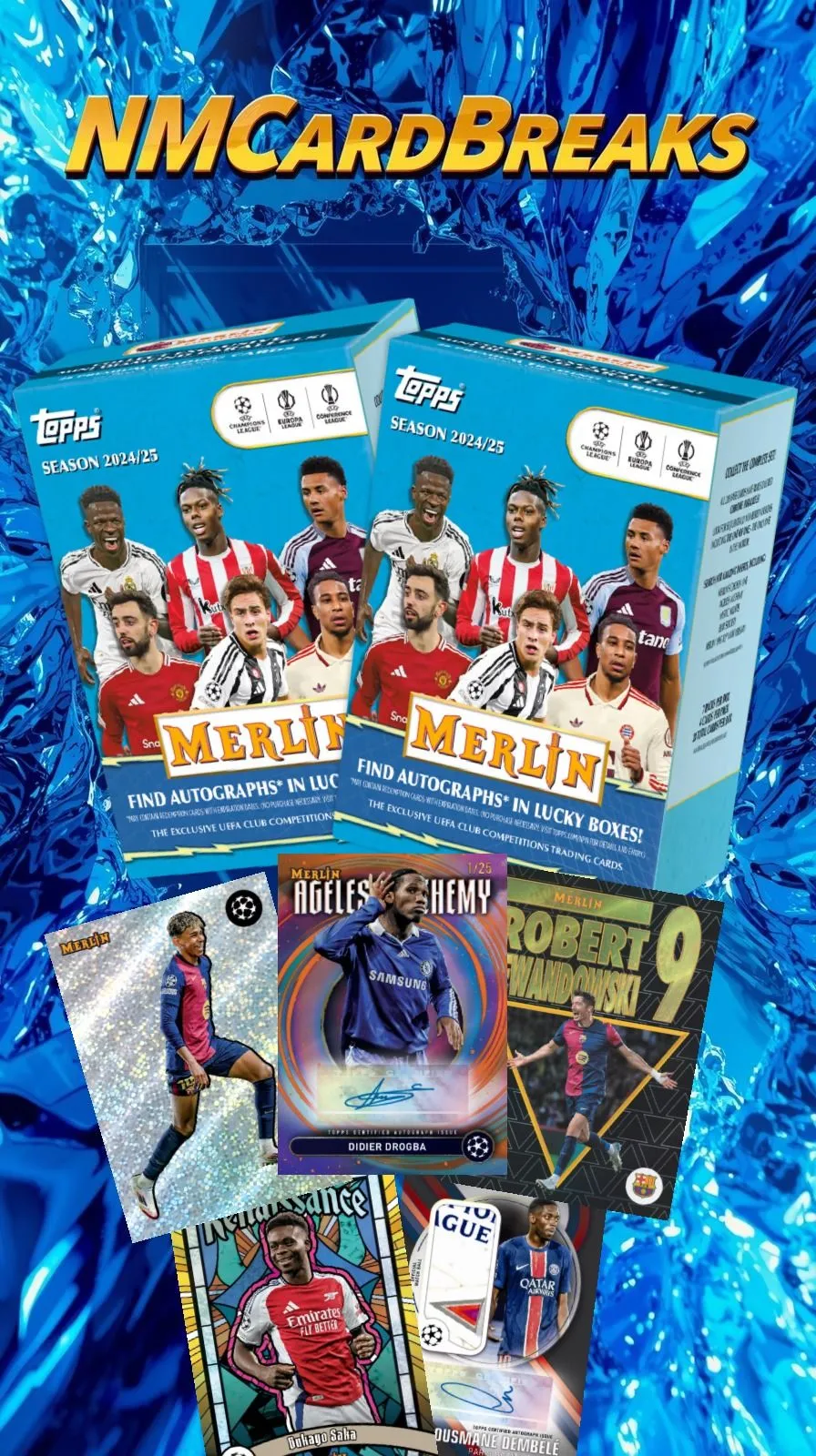 Merlin Blasters Double Box Breaks!