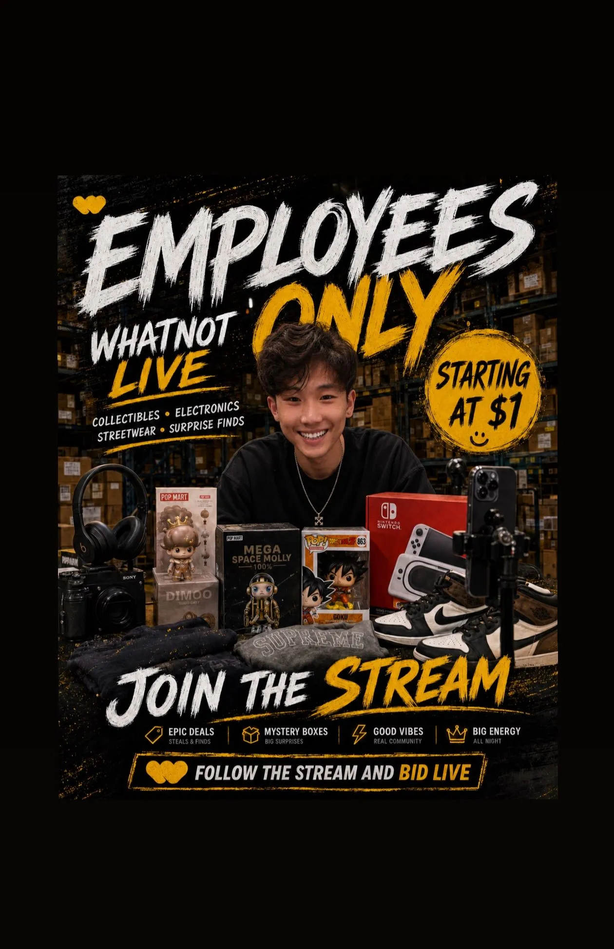 Thumbnail for live show