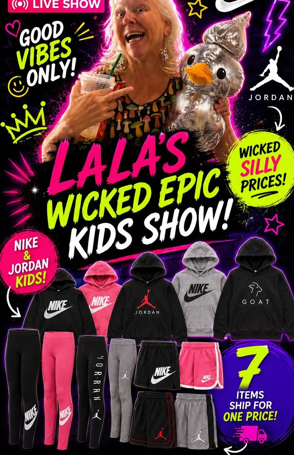 Thumbnail for live show