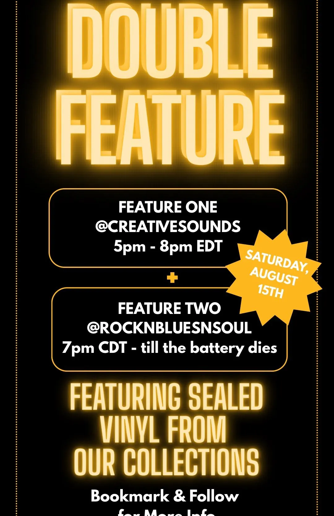 Thumbnail for live show