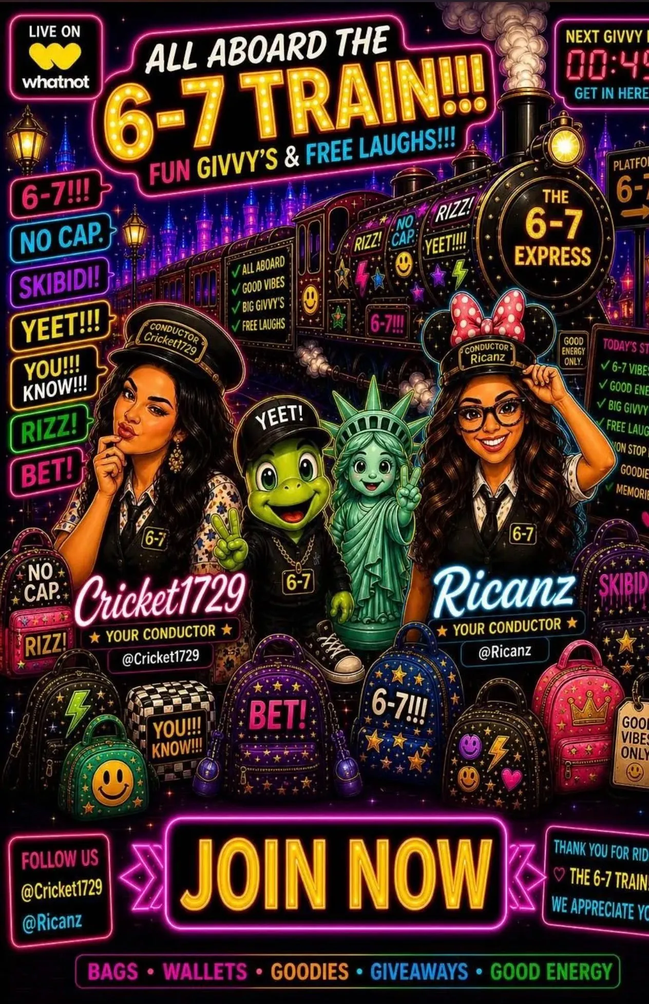 Thumbnail for live show
