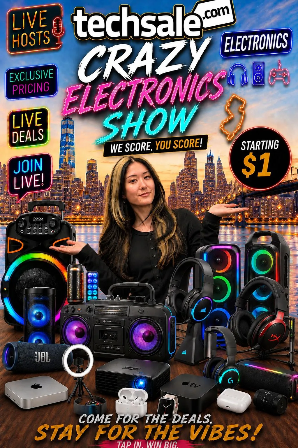 Thumbnail for live show