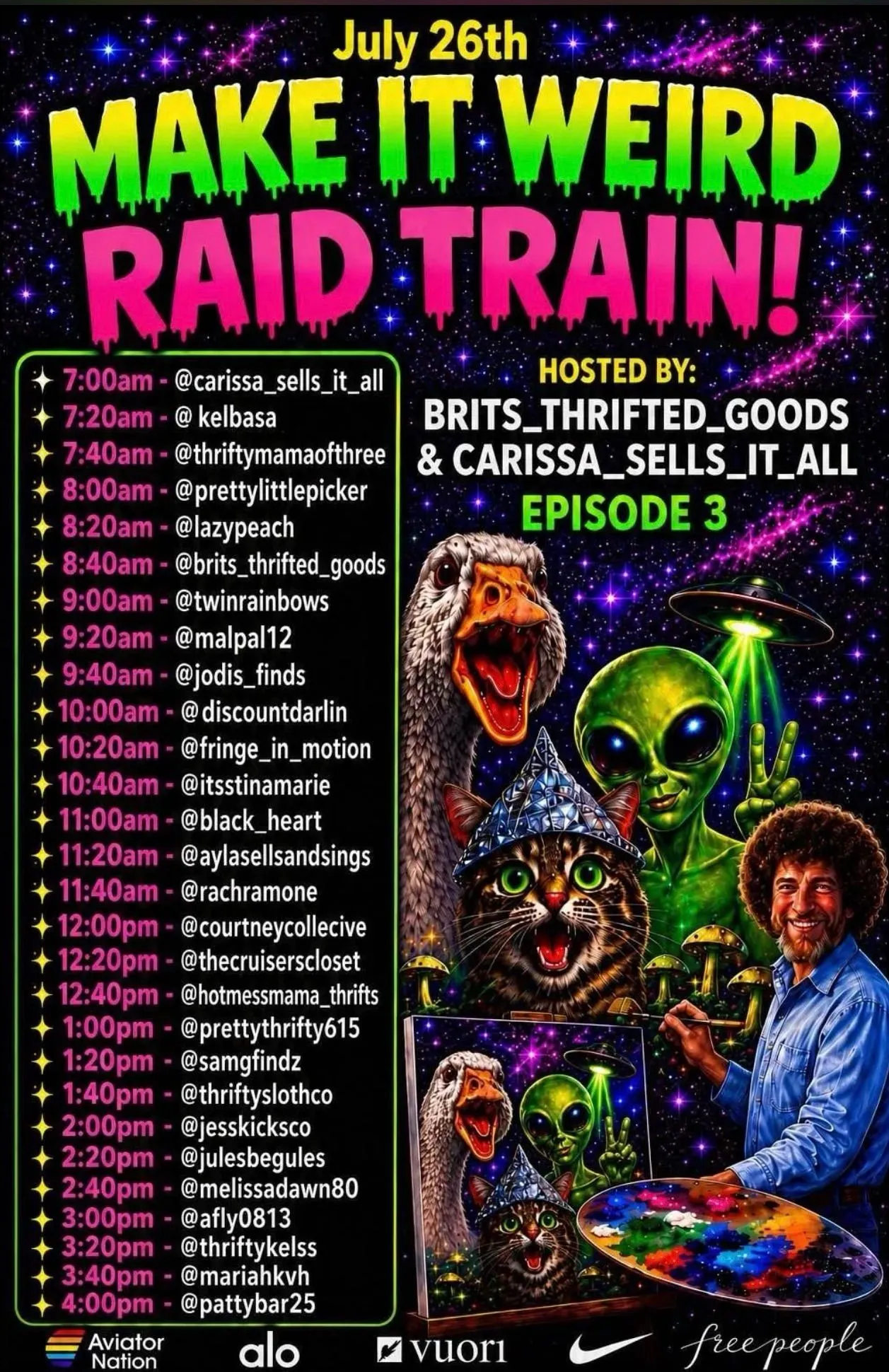 Thumbnail for live show