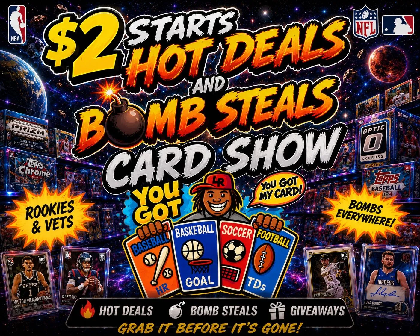 Thumbnail for live show