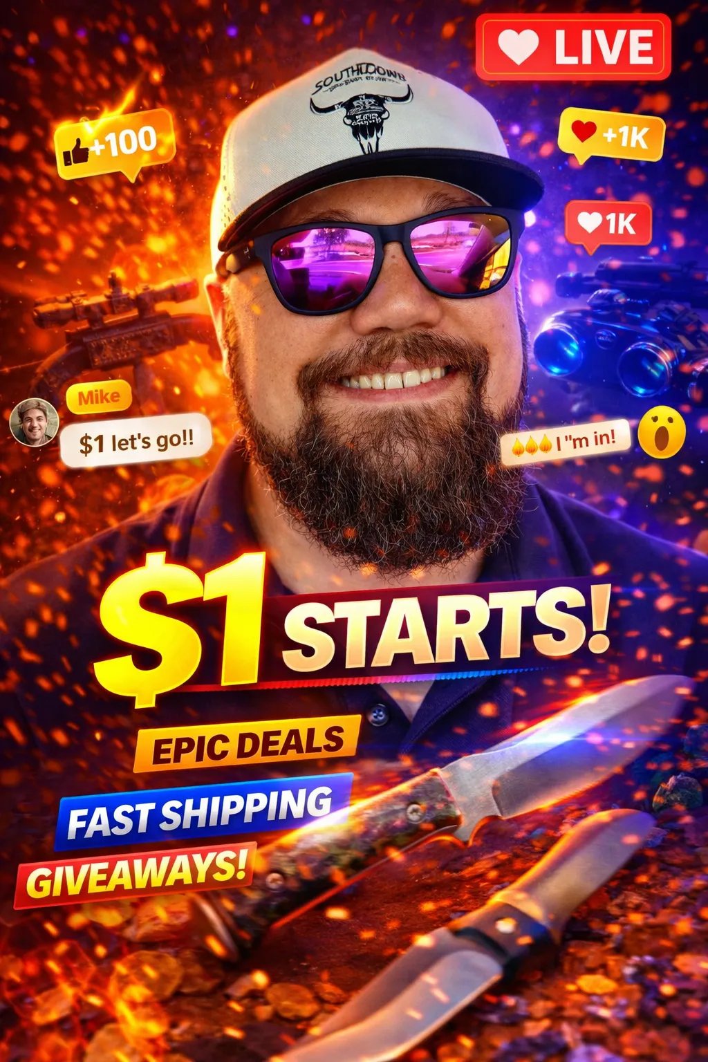 Thumbnail for live show
