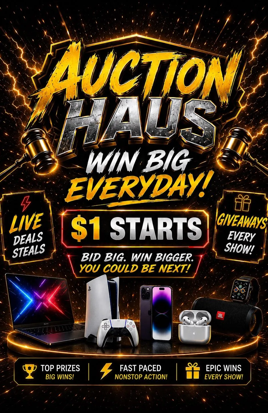 Thumbnail for live show