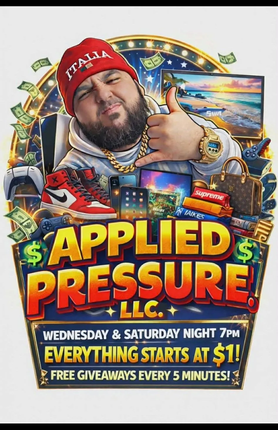 Thumbnail for live show