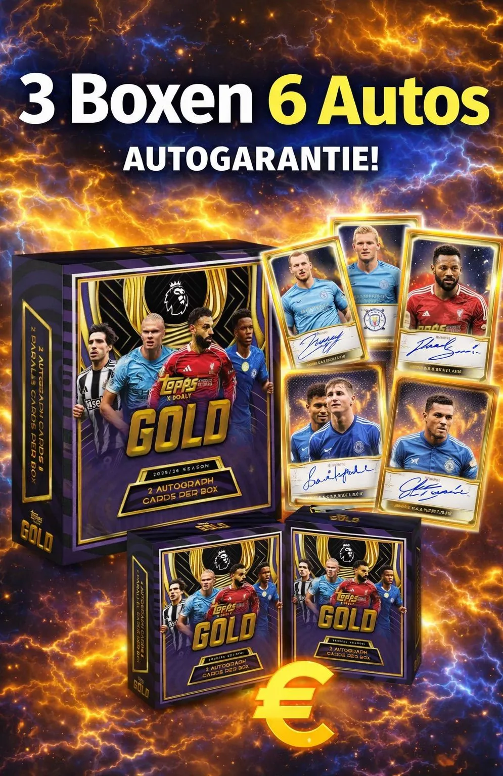 🇩🇪 Topps Premier League Gold | Football Card Break | PYP