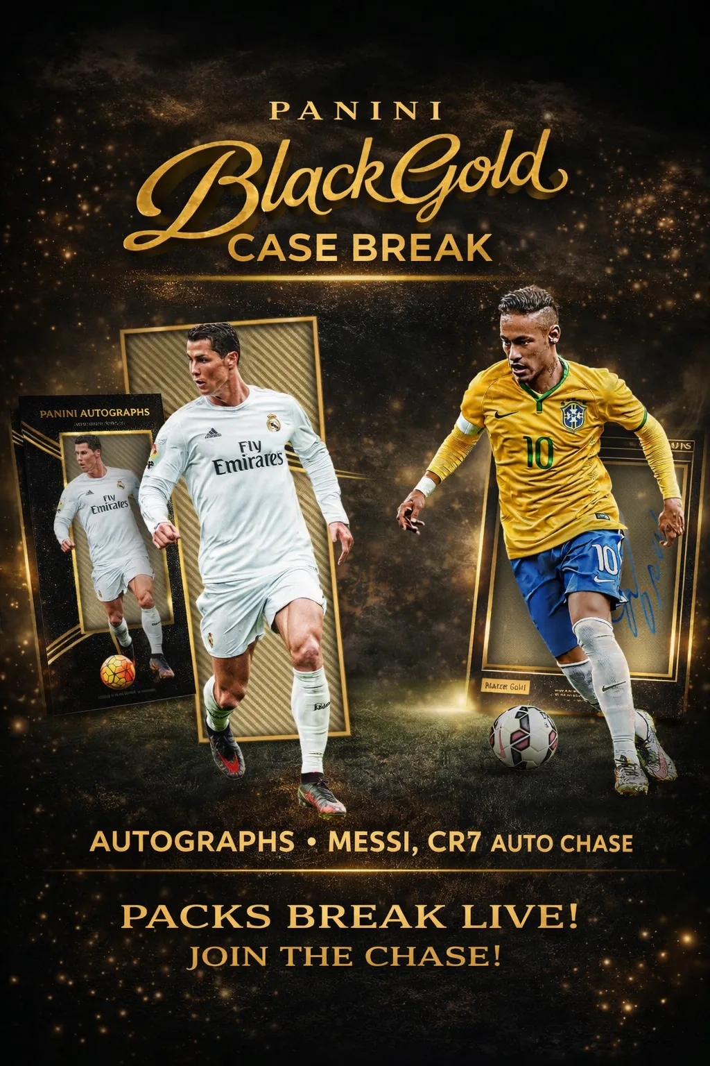 🇺🇸 2016-17 Panini Black Gold Soccer CASE BREAK