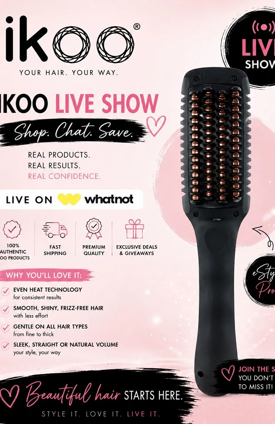 Thumbnail for live show