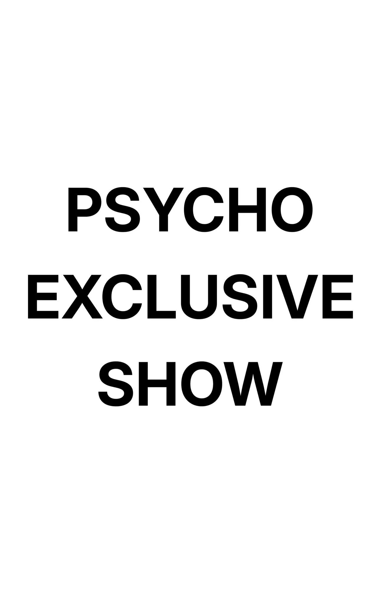 Thumbnail for live show