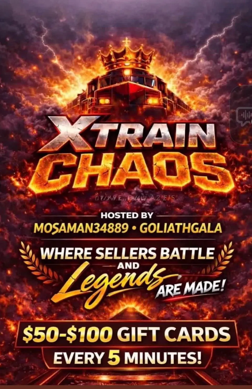 Thumbnail for live show