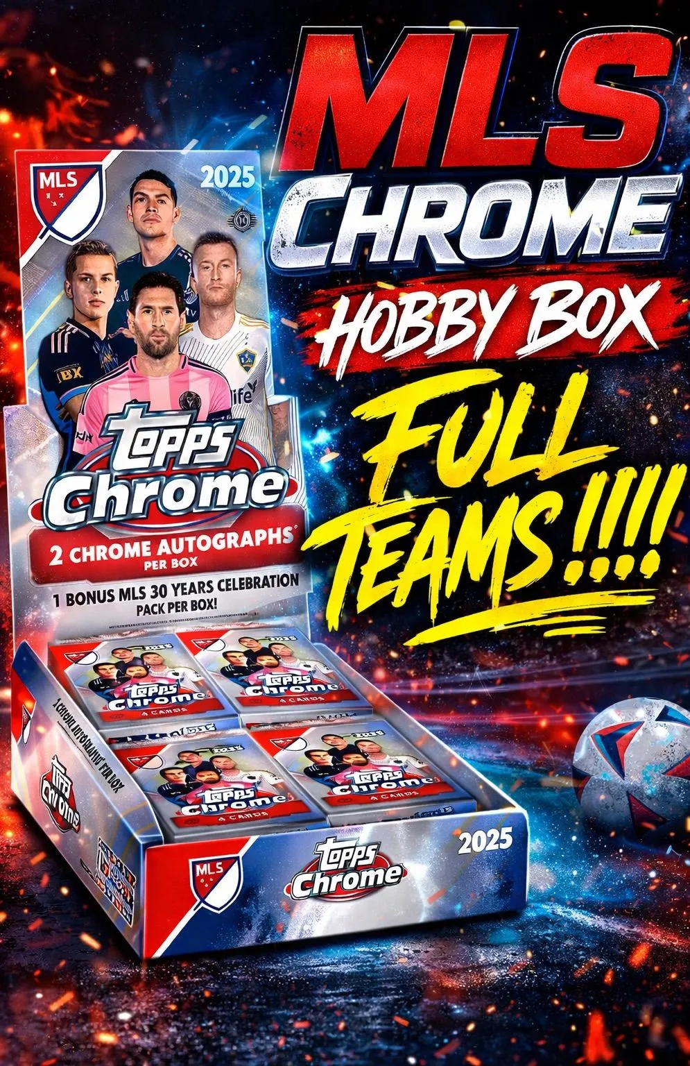 🚨⚜️MLS HOBBY FULL TEAMS BOX BREAK⚜️🚨
