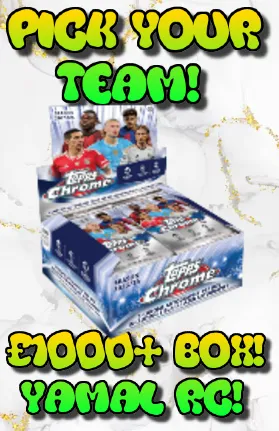 TOPPS CHROME UCC 23/24 JUMBO BOX PYT/P!!! - YAMAL RC YEAR!!! £££££ BOX