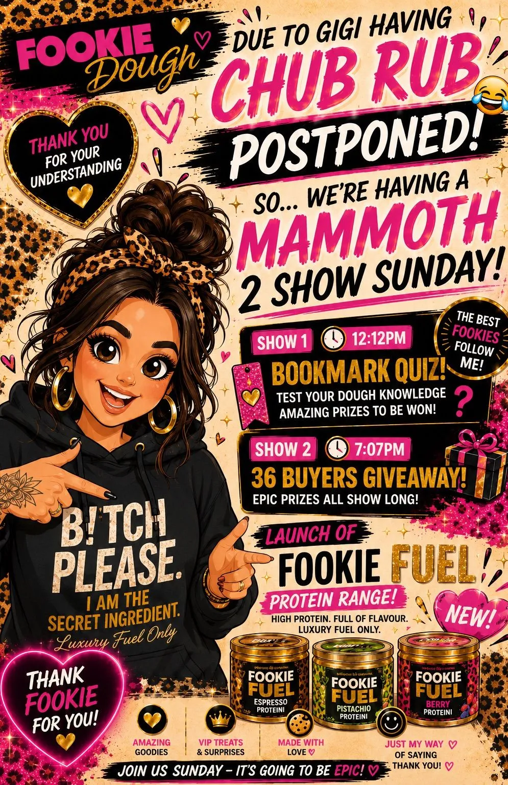 Thumbnail for live show