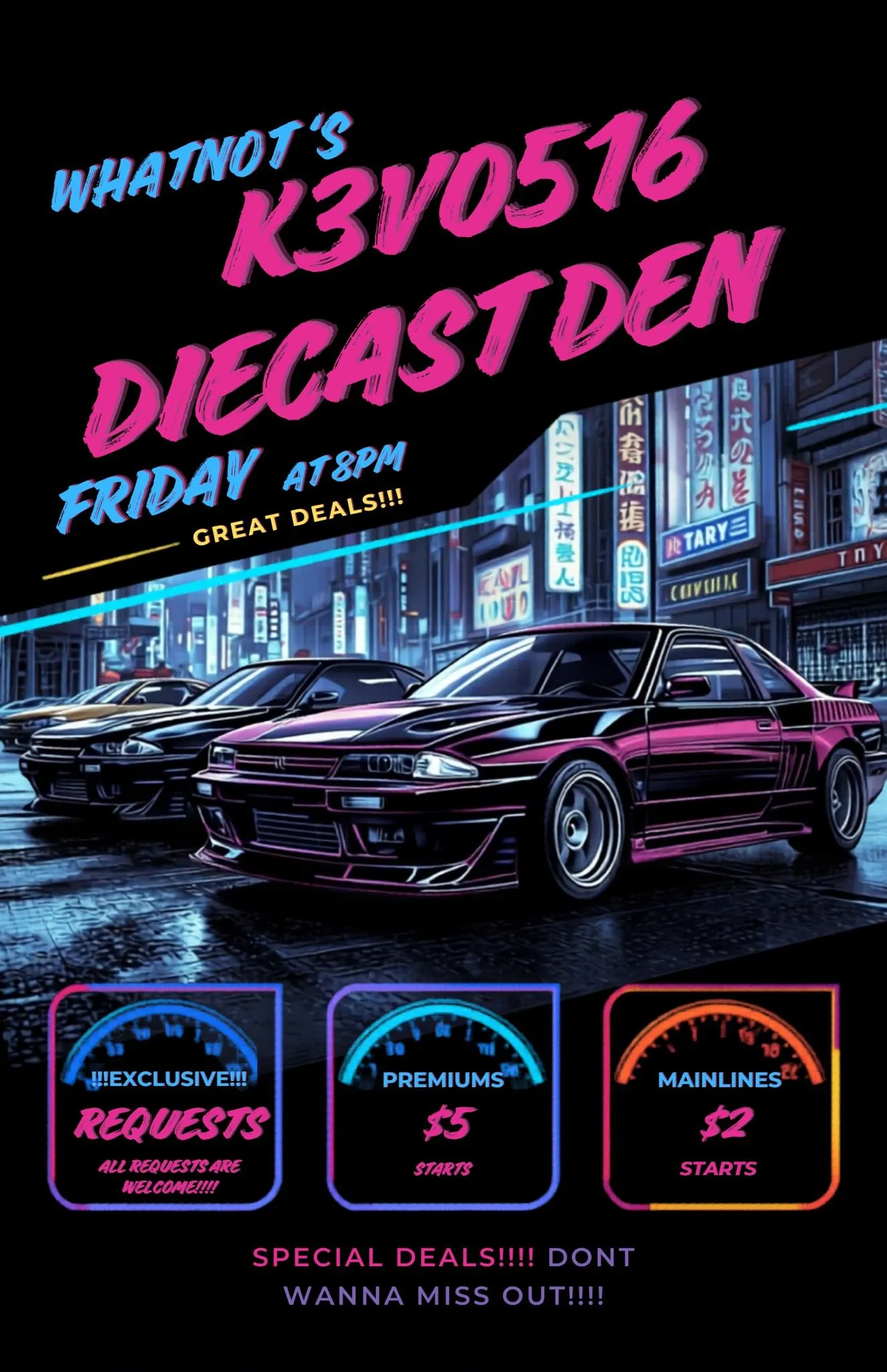 Thumbnail for live show
