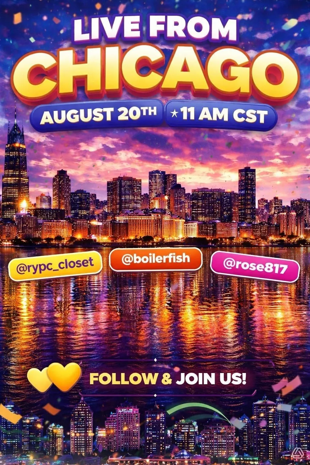 Thumbnail for live show