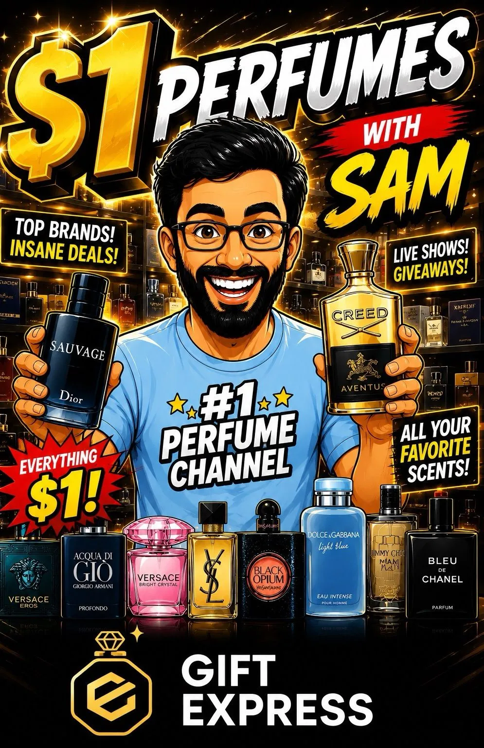 Thumbnail for live show