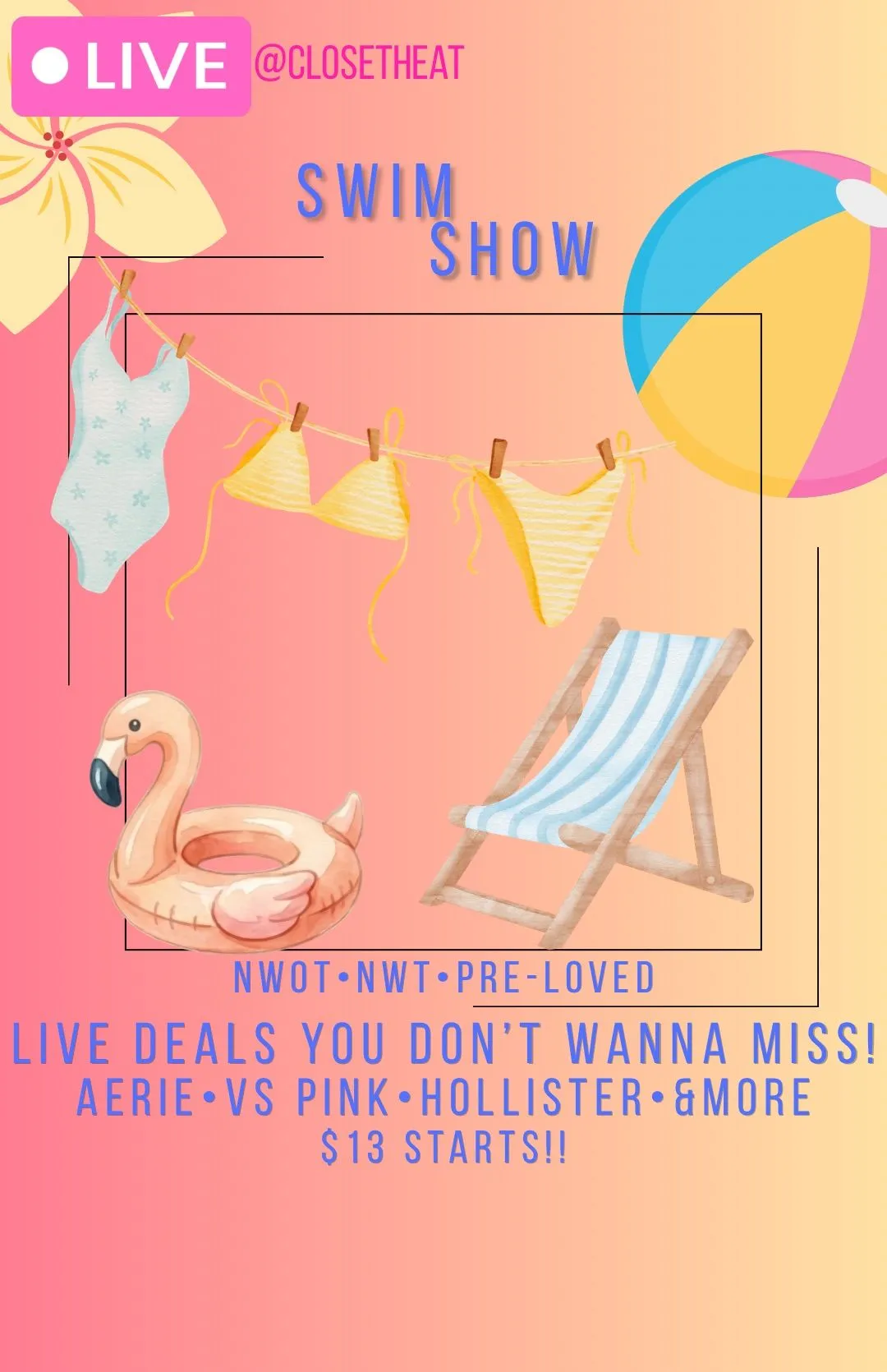 Thumbnail for live show